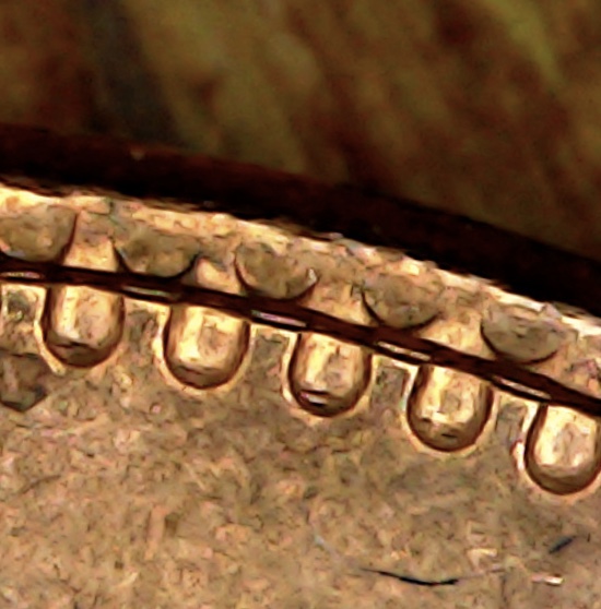 1980---1-Cent-Die-Clash-With-Extra-Set-Of-Denticles-On-Reverse